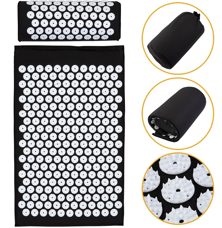 PointRelief Acupressure Mat & Pillow Set
